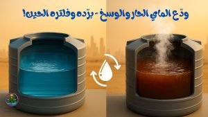 تجربتي مع تبريد مياه الخزان في حرارة +50 درجة